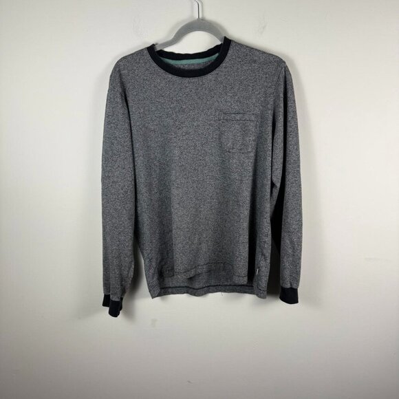 Huckberry Wellen Heathered Hemp Long Sleeve Medium - Picture 1 of 6